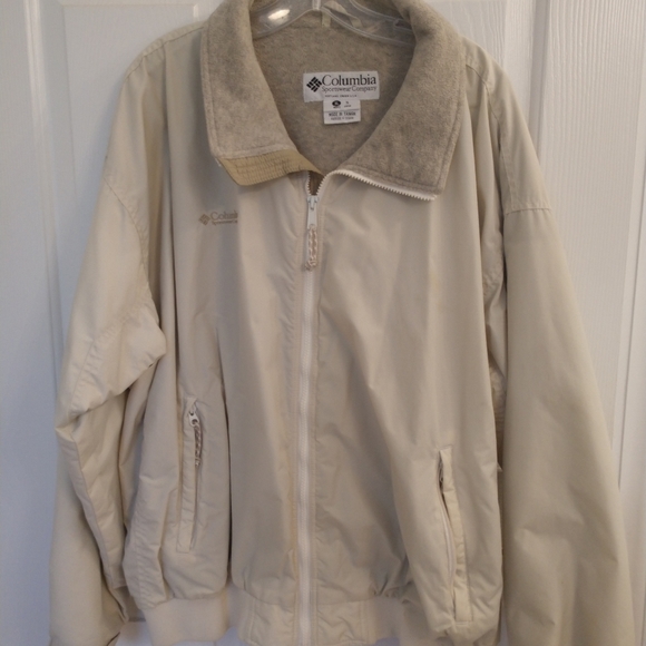 columbia mens fleece lined jacket
